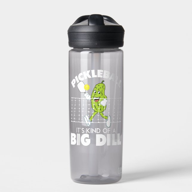 It's Kind of A Big Dill - Funny Pickleball Paddle Trinkflasche (Vorderseite)