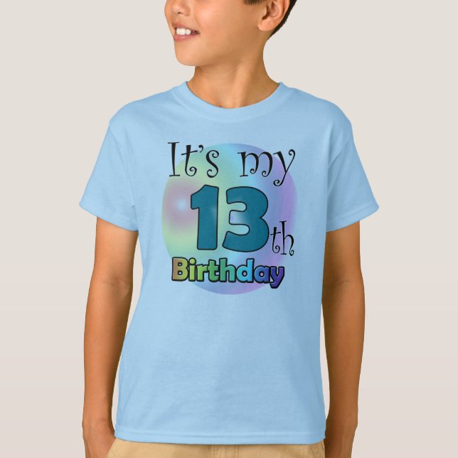 It's my 13th Birthday T-Shirt (Vorderseite)