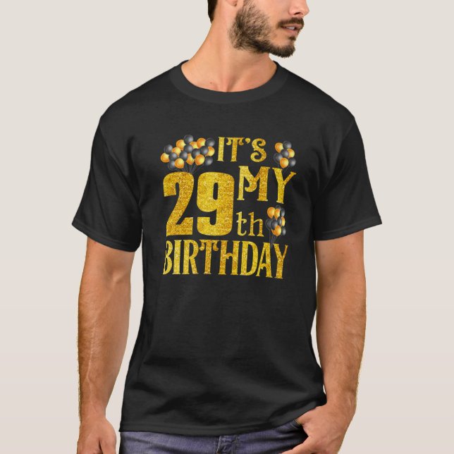 Its My 29Th Birthday Happy 1993 Birthday Tee For M (Vorderseite)