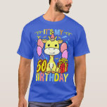 Its My 50th Birthday Giraffe Lover  T-Shirt<br><div class="desc">Its My 50th Birthday Giraffe Lover  .Great shirt for yourself,  family,  grandpa,  grandma,  grandmother,  grandfather,  mom,  dad,  sister,  brother,  uncle,  aunt,  men,  women or anyone on birthday,  summer,  Mother's Day,  Father's Day,  Family Day,  Thanksgiving,  Christmas or any anniversary</div>