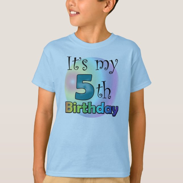 It's my 5th Birthday T-Shirt (Vorderseite)