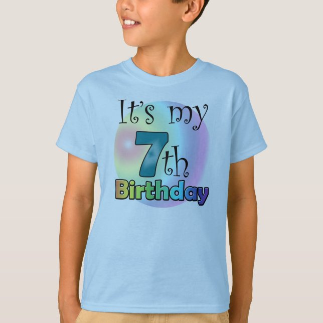It's my 7th Birthday T-Shirt (Vorderseite)