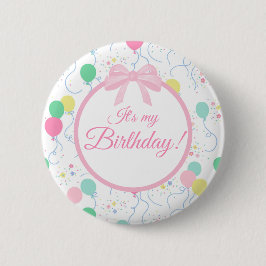 It's My Birthday Pin | Birthday Party Wearable Pin Button