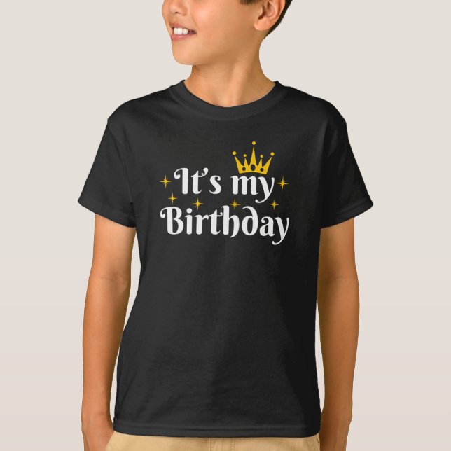 It's My Birthday T-Shirt (Vorderseite)