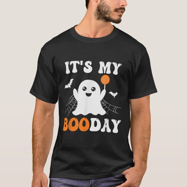 It's My Booday Ghost Birthday  T-Shirt (Vorderseite)