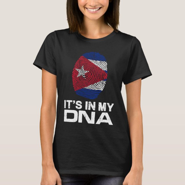 IT'S MY DNA IN Flag National Pride Fingerprint Cub T-Shirt (Vorderseite)