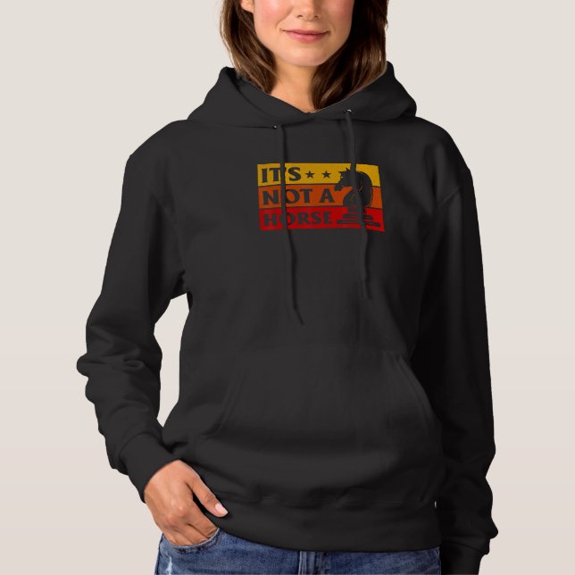 It's Not A Horse Chess Player Game Night Chess Che Hoodie (Vorderseite)