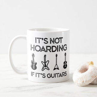 it's not hoarding if it's guitars kaffeetasse