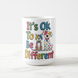 It's ok to be different kaffeetasse