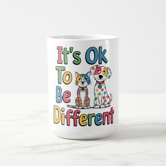 It's ok to be different kaffeetasse (Mittel)