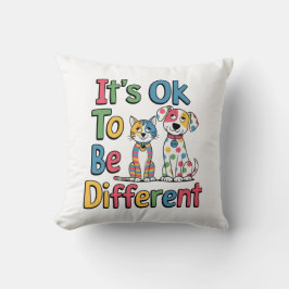 It's ok to be different kissen