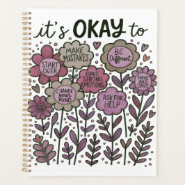 It's Okay To Boho Floral Planer