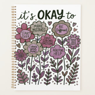 It's Okay To Boho Floral Planer