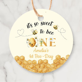 It's So Sweet To Bee 1st Birthday Geschenkanhänger