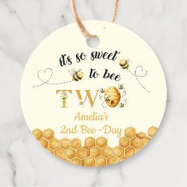 It's So Sweet To Bee 2nd Birthday Geschenkanhänger