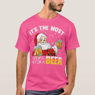Its The Most Wonderful Time For A Beer Christmas S T-Shirt