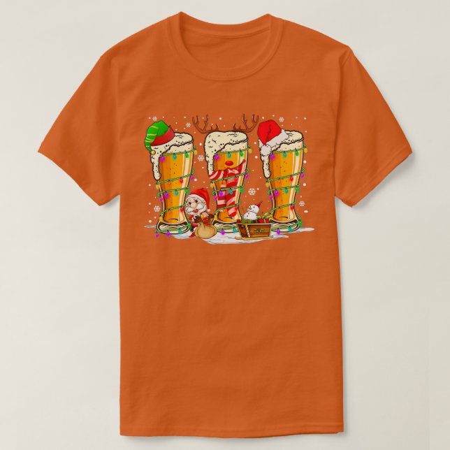 Its The Most Wonderful Time For A Beer Christmas S T-Shirt (Design vorne)