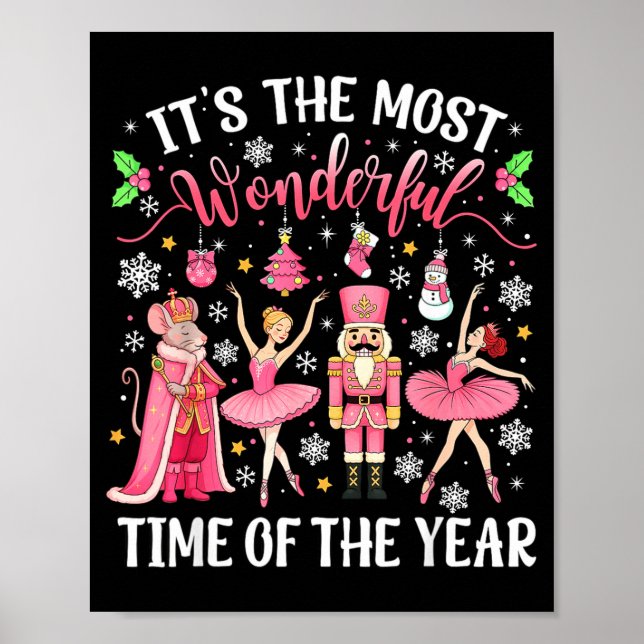 It's The Most Wonderful Time Of The Year Nutcracke Poster (Vorne)