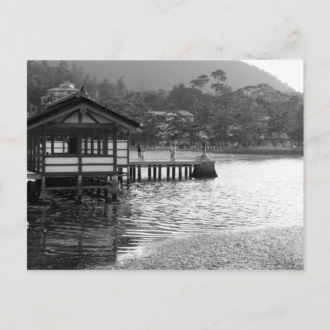 Itsukushima Shrine Postkarte (Vorderseite)