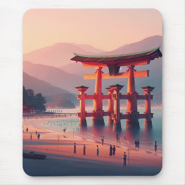 Itsukushima Torii, Itsukushima-Schrein, Miyajima Mousepad (Vorne)