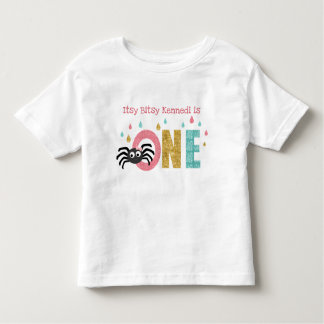 Itsy Bitsy Spider First Birthday Custom T-shirt
