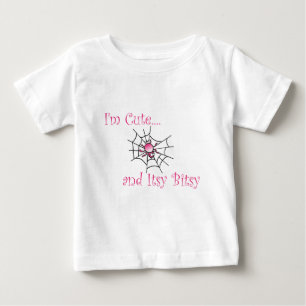 Itsy Bitsy Spider Girl Baby T-shirt