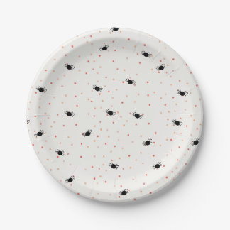 Itsy Bitsy Spider Papierplatte - Halloween-Party Pappteller