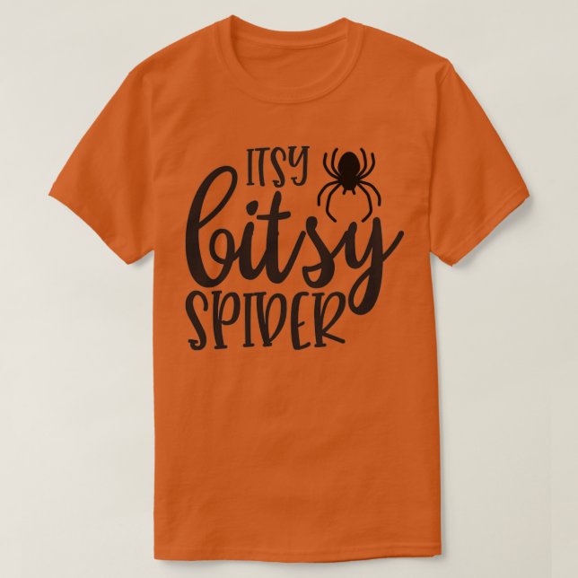 Itsy Bitsy Spider T-Shirt (Design vorne)