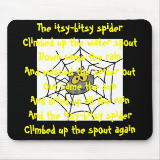 Itsy-Bitsy-Spinne, Kindermäuse-Pad Mousepad