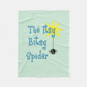 Itsy Bitsy Spinnen-Fleece-Decke Fleecedecke