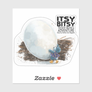 Itsy Bitsy Teddy Bear Willie Aufkleber