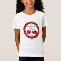 Itty Bitty Marienkäfer-beste Freund-T - Shirt