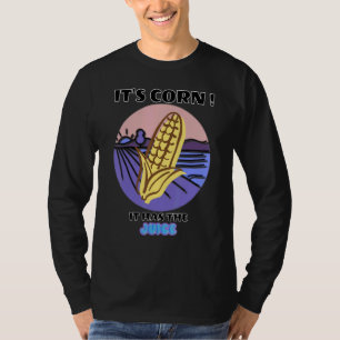 Itu2019s Mais mit dem trendigen Saft, stilvoll T-Shirt