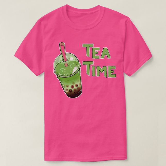 Itx27er-Blase-Tea-Zeit T-Shirt (Design vorne)