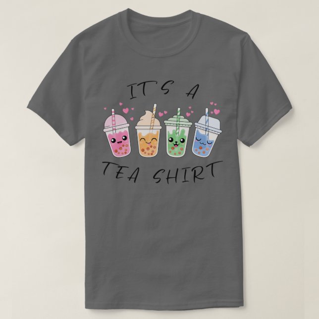 Itx27s Ein Tee-Shirt Bubbletea Lover Geschenke 5 T-Shirt (Design vorne)