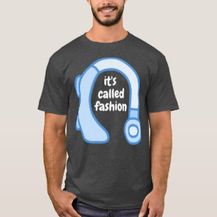 itx27s genannt Mode Hörgerät blau T-Shirt