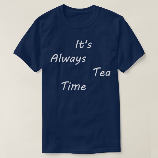itx27s Teezeit immer 17 T-Shirt (Design vorne)