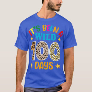 Itx27s war ein wildes 100-tägiges Leopard Print An T-Shirt