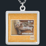 Itz O.K., gehen gerade auf wifout meh Versilberte Kette<br><div class="desc">Ich kann habe cheezburger Gewohnheit merch!</div>