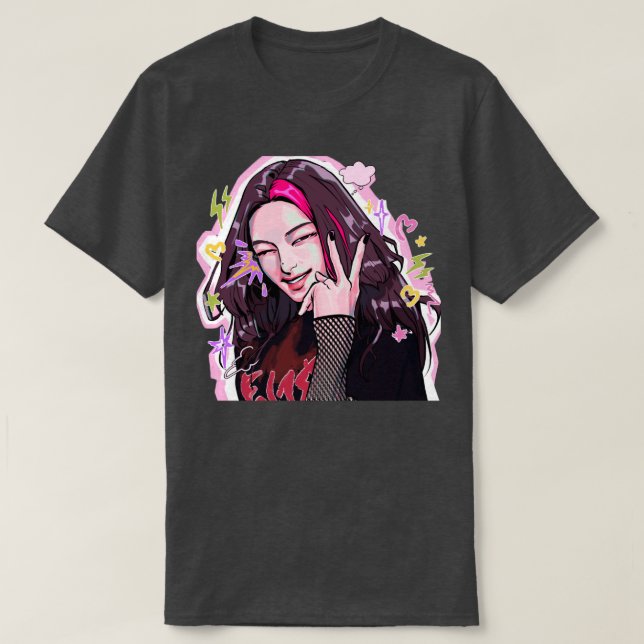 ITZY Hwang Yeji T-Shirt (Design vorne)