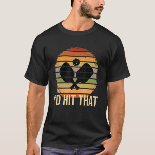 Iu2019d trifft auf den Pickleball Dink Pun Player T-Shirt