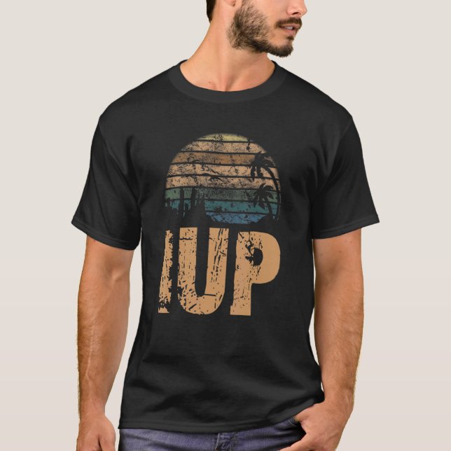 IUP Vintag Sunset Uni T-Shirt (Vorderseite)