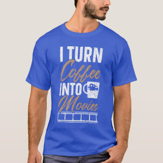 Iurn Coffee in Movies Filmregisseur T-Shirt