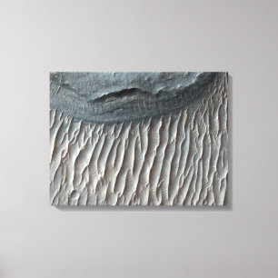 Ius Chasma, eine große Schlucht auf den Mars Leinwanddruck