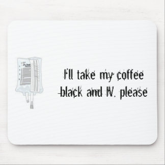IV Kaffee-Tropfen Mousepad