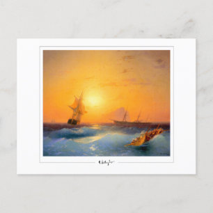 Ivan Aivazovsky #168 - Fine Art Postcard Postkarte