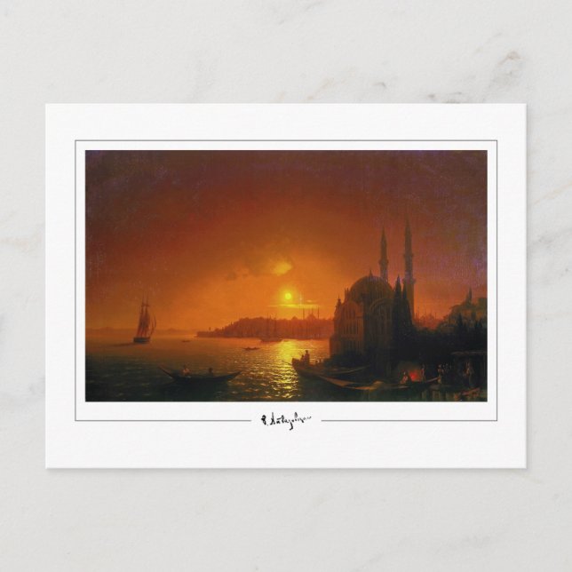 Ivan Aivazovsky #321 - Fine Art Postcard Postkarte (Vorderseite)