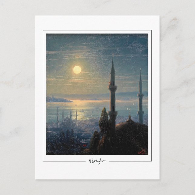 Ivan Aivazovsky #374 - Fine Art Postcard Postkarte (Vorderseite)