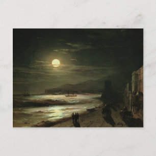 Ivan Aivazovsky - Mondnacht Postkarte