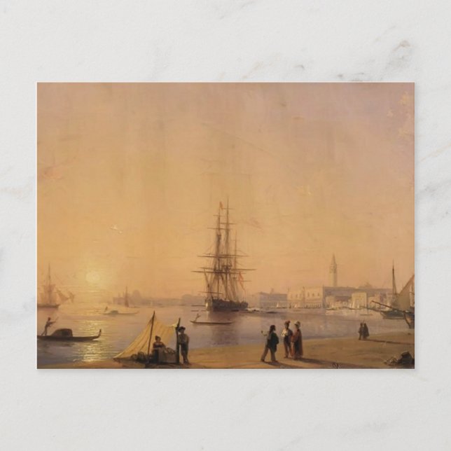 Ivan Aivazovsky - Venedig Postkarte (Vorderseite)